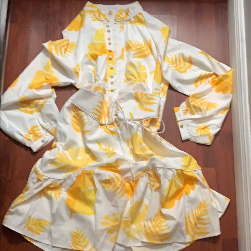 White and yellow